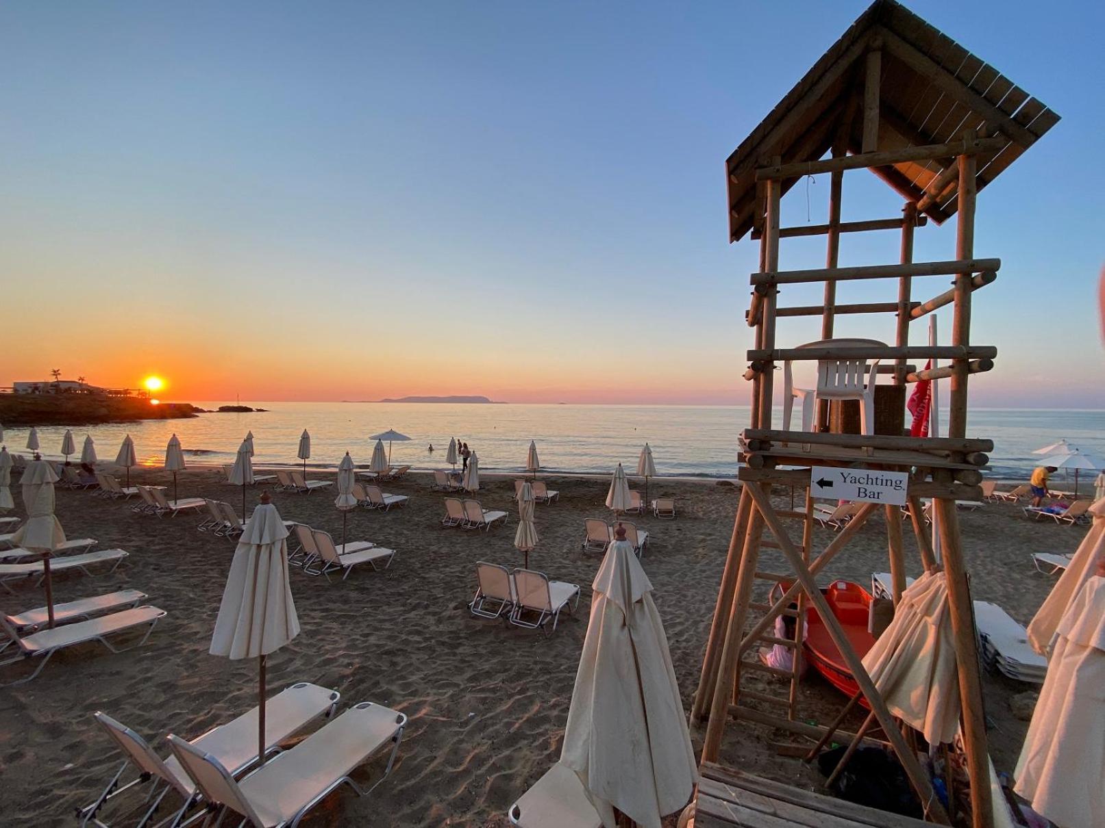 Blue Aegean Hotel & Suites Gouves Esterno foto